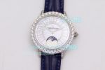 Swiss Replica Jaeger-LeCoultre Dazzling Rendez-Vous Moon Automatic 36MM SS White MOP Dial